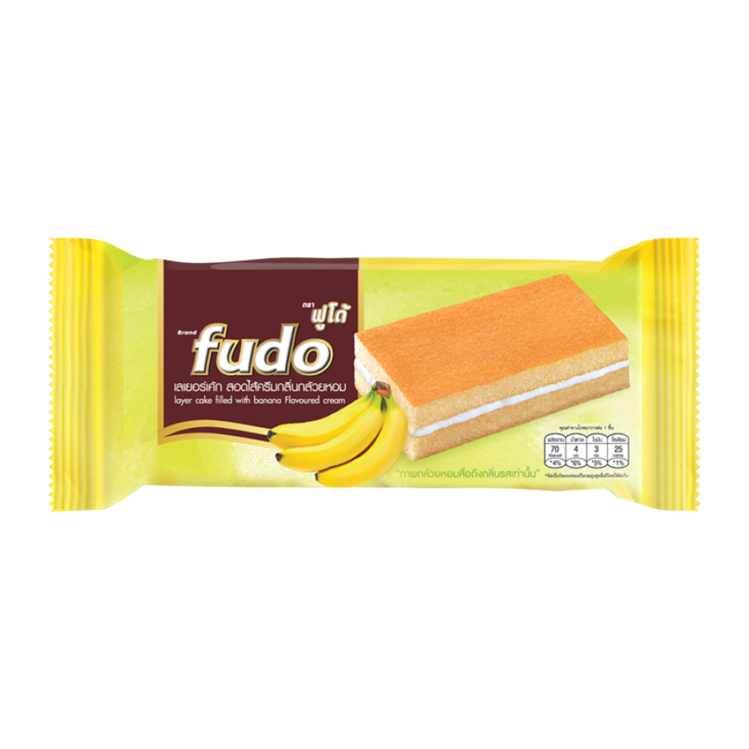FUDO BANANA LAYER CAKE 14G